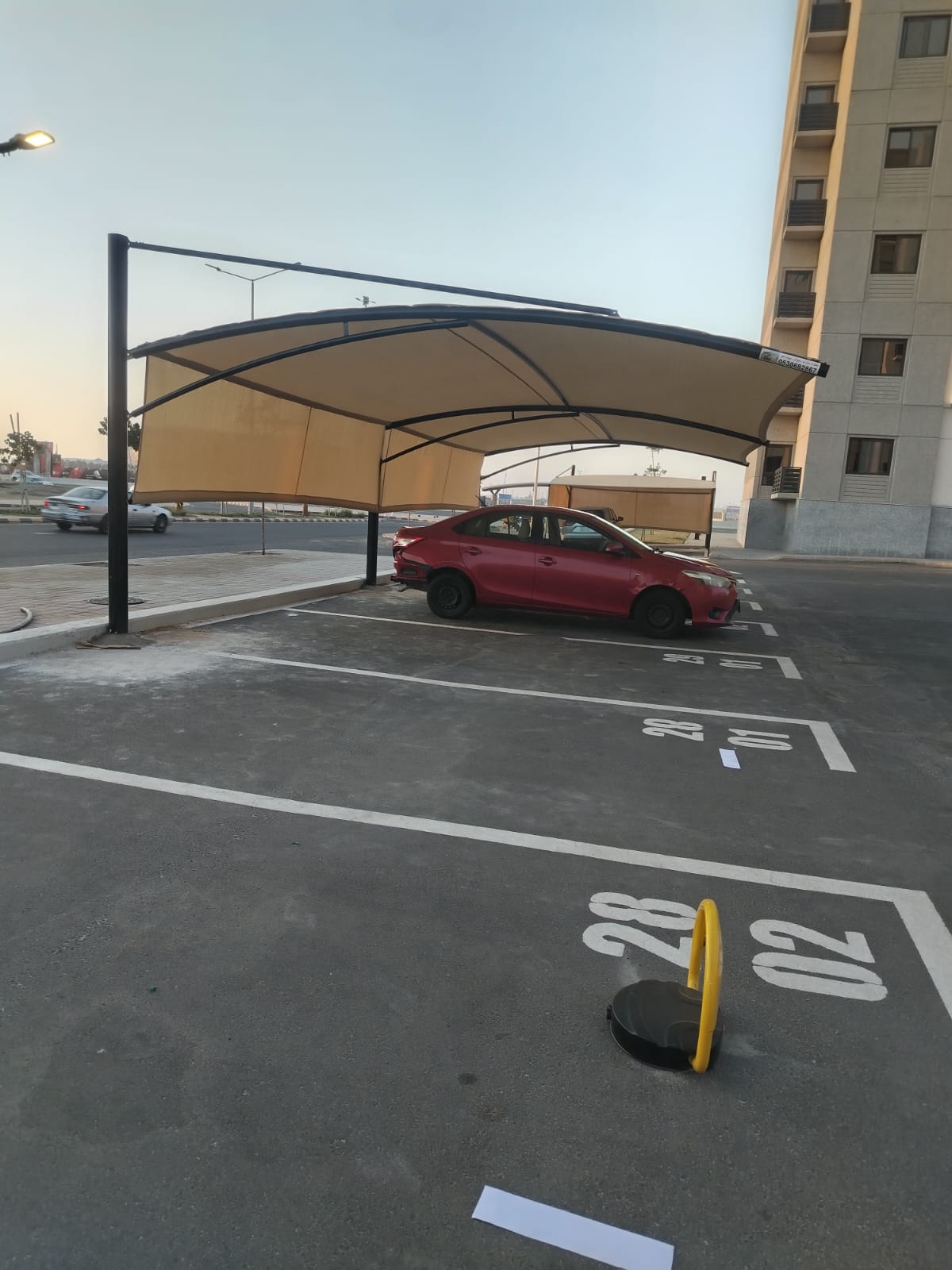 مظلة فيلا — حي الشاطئ